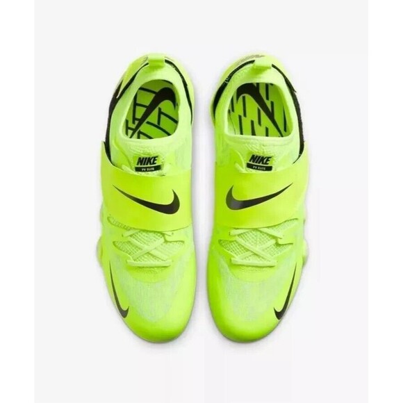 Nike Pole Vault Elite Track Spike Volt Black DR9926-700 Men's Size 14 w/ Spikes - Picture 4 of 5